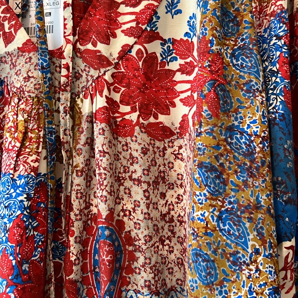 Zara Boho Patchwork Top - Picture 7 of 7